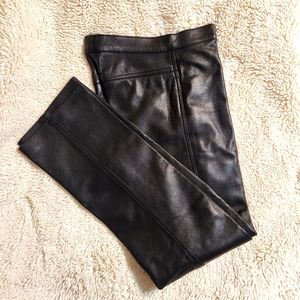 Leather Hudson Pants. Size 2